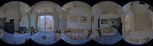 Results: Smart blurred mask, adjusted layer opacity